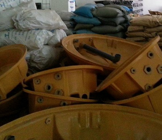 冷卻塔生產現場展示