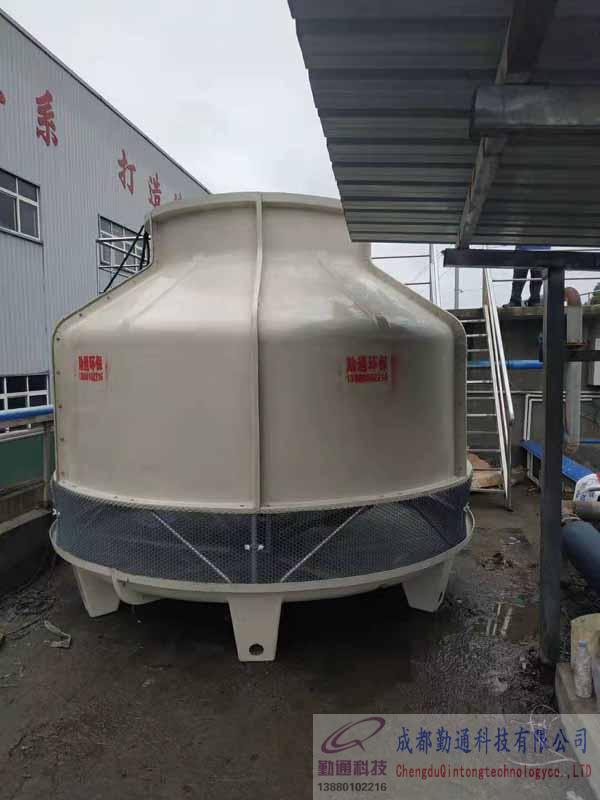 資陽GL-100冷卻塔安裝現場