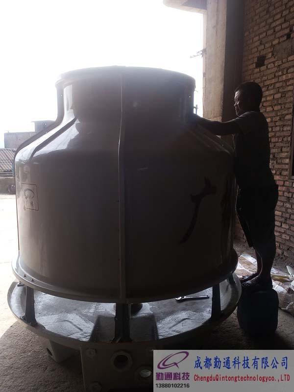 貴州興義60T冷卻塔施工現場