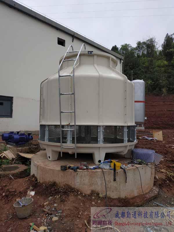 四川遂寧GL-125T冷卻塔安裝現場