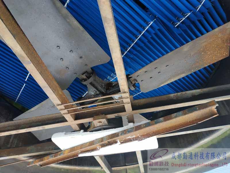 四川眉山GFNL-150T方形逆流式冷卻塔填料更換